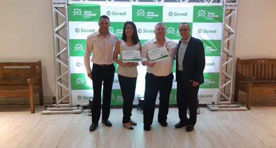 Naoki Sistemas de Gestão da Qualidade e Empresarial Ltda. recebe Título de Sócia Fundadora SICRED